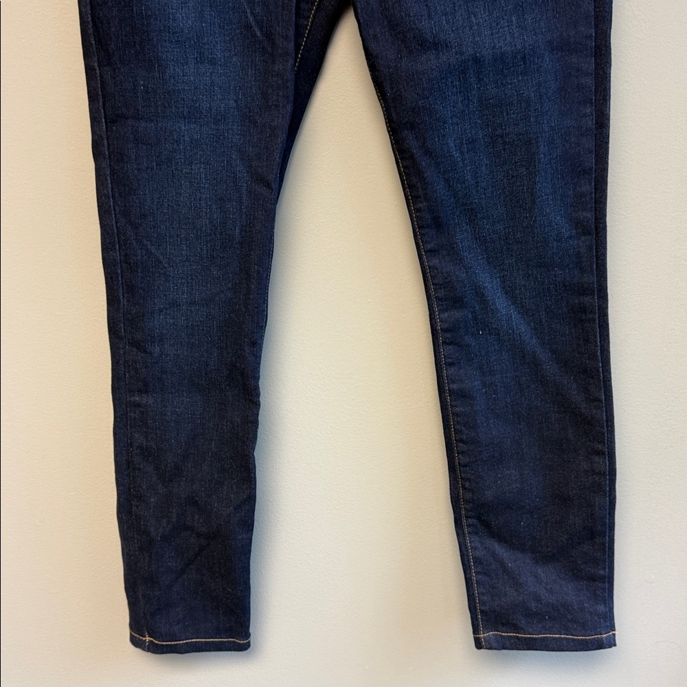 Aviator Dark Wash Skinny Jeans Size 29 Stretch Denim 27 Inseam - Picture 4 of 8